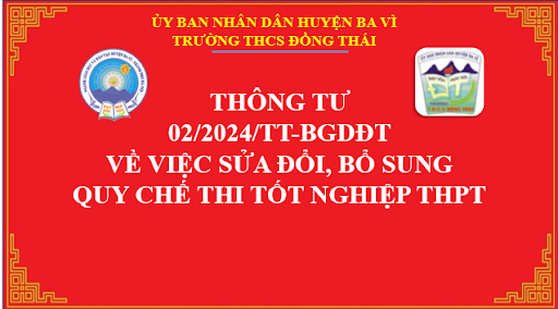 Thông tư số 02/2024/TT-BGDĐT của Bộ Giáo dục và Đào tạo