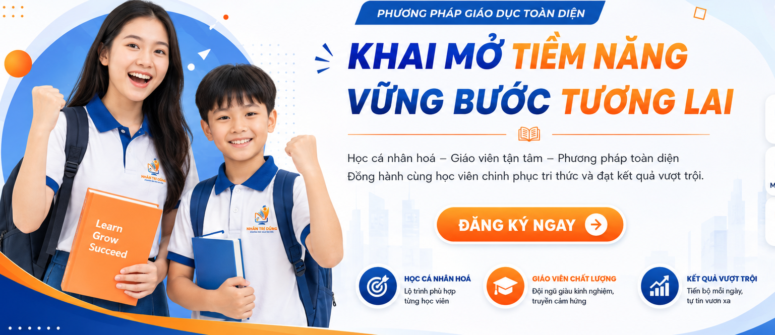 PHƯƠNG PHÁP GIÁO DỤC TOÀN DIỆN — Khai mở tiềm năng